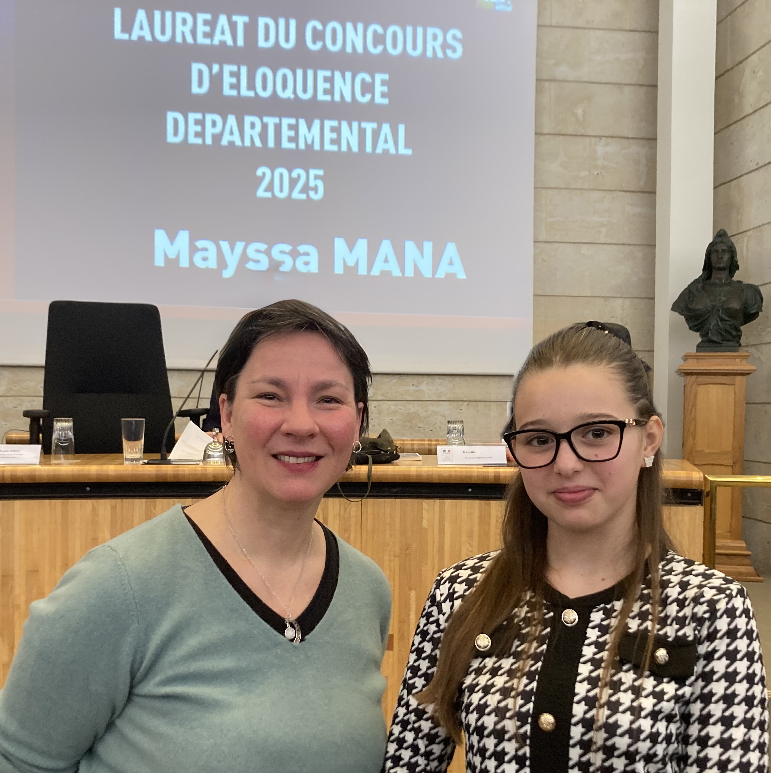 Lauréate du Concours départemental Gers Fraternité